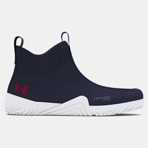 Under Armour Men's Navy and White Rain Boots